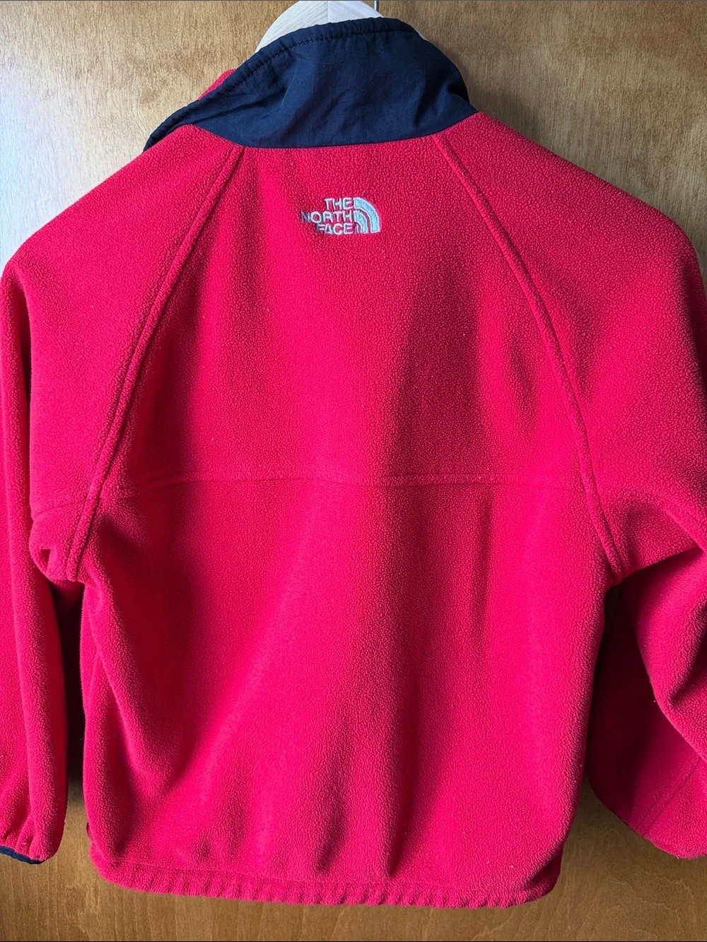 North face boys inner shell red